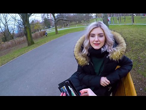 ❤️ Guta zgodnu spermu stranca za novac - pušenje u parku od Eve Elfie ️❌ Kurve kod nas ❌️❤